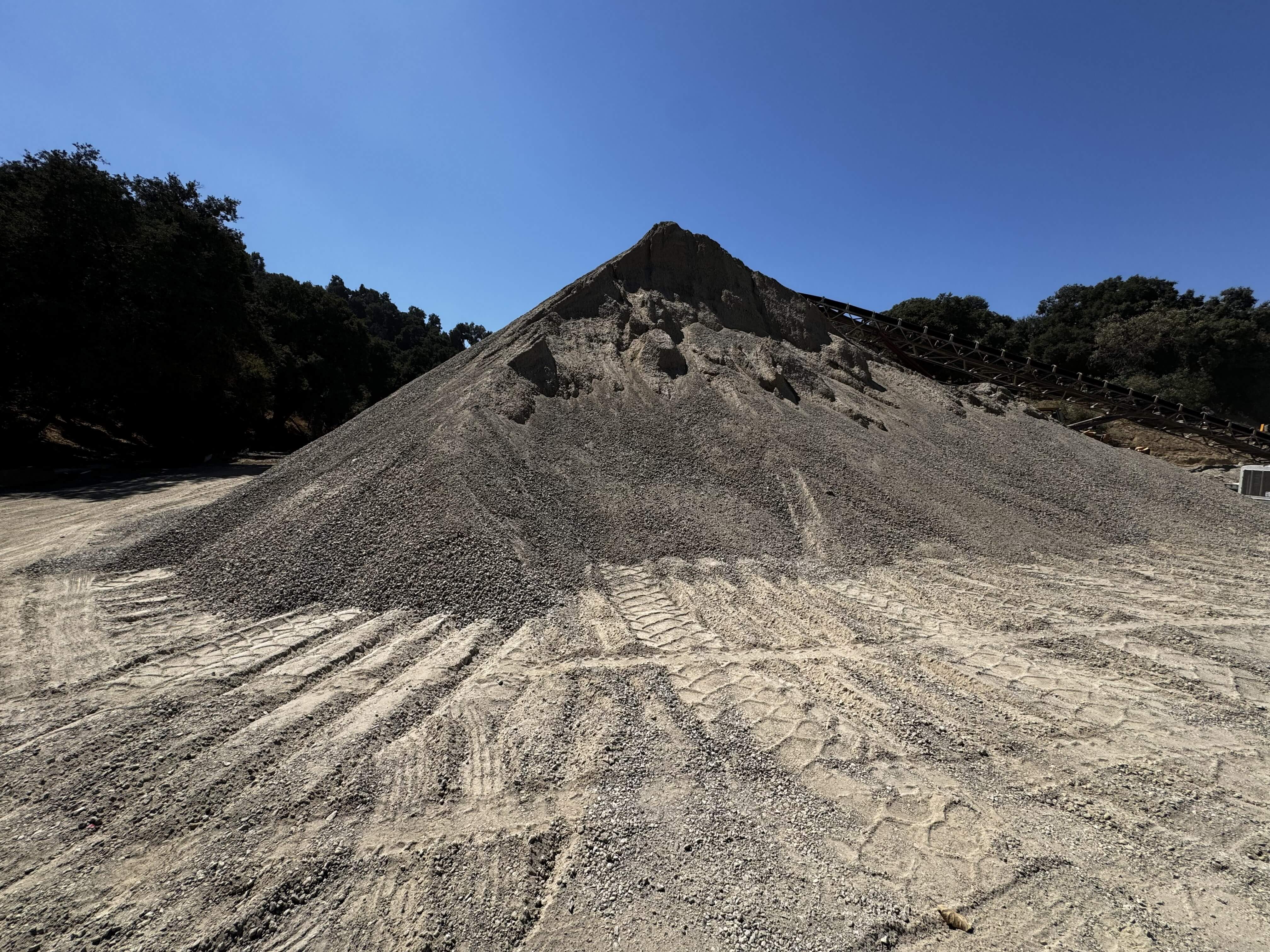 Caltrans Class 2 recycled road base from Earthwise Aggregates